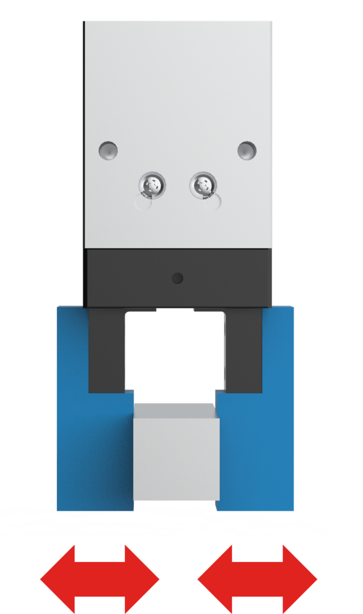 平行ハンドの動作